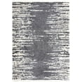thumbnail image 2 of Unique Loom Serenity Shag Collection Area Rug - Vigie (10' x 14' Rectangle Gray/Ivory), 2 of 8