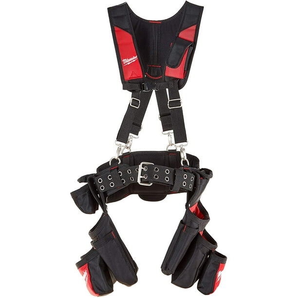 Milwaukee 48228120 Contractor Work Belt with Suspension Rig Walmart