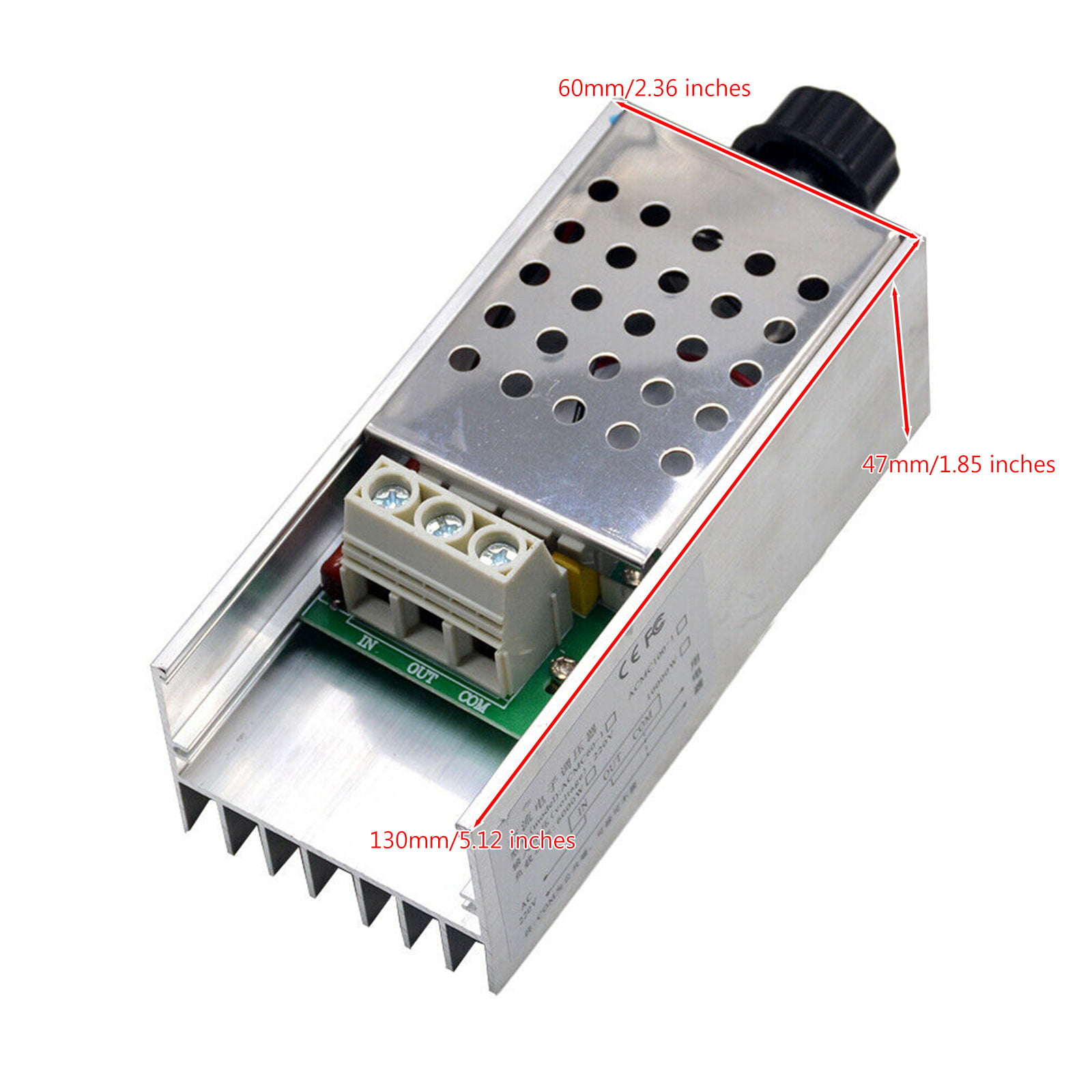 10000W 25A Speed Controller High Power SCR Voltage Regulator Dimmer Switch Speed 
