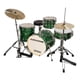 thumbnail image 1 of Batería Viajera Evolution PX4-PEARLGREEN 4 Piezas Atriles Asiento Platillos, 1 of 2