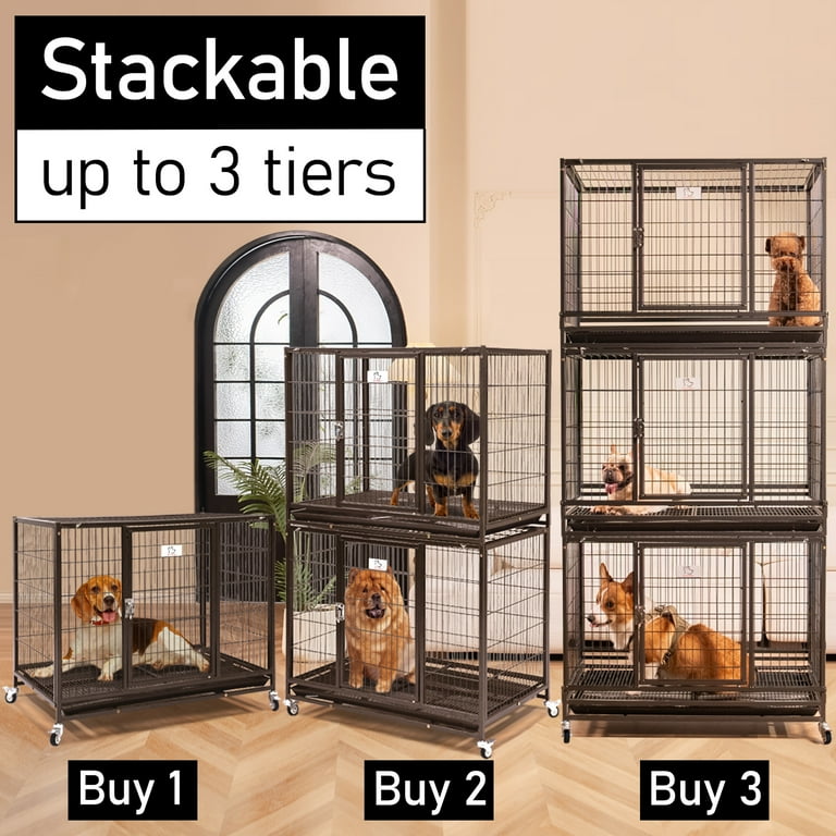 Animal Cages Cheap Dog Cage Homey Pet Large Dog Cage, 37