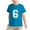Blue, variant on SGFCWSX Girls Short Sleeve T-Shirt, Kids Breathable Summer Graphic Top, Casual Everyday Tees Sky Blue Size 5-6 Years