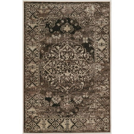 Riverbay Furniture 2  x 3  Rug in Beige This rug features cool tones paired with vintage styles and distressed finishes for truly unique rugs that are sure to wow your guests. Machine made in microfiber polyester these rugs bring the look of a true aged treasure combined with amazing affordability. Features : Finish: Beige Material: Microfiber Polyester Construction: Power loomed Backing: Action back with cotton warp Style: Transitional and Traditional Shape: Rectangle Specifications : Product Dimensions : 0.25  H x 24.00  W x 36.00  D Product Weight : 2 lbs