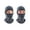 Gray, variant on Ski Mask,Windproof Full Face Cover，Winter Thermal Warm Outdoor Sports Cycling/Riding/Running Hat For Men and Women