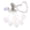 A, variant on Vikakiooze Home Decor Heart Shape Curtain Light LED Light String Light Decoration LED Lamp Love Curtain Lamp