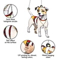 thumbnail image 3 of 89Bloom Jack Russell Terrier Stained Glass Hologram Ornament, Dog Stained Glass Suncatcher Ornaments Home Decor, Dog Holographic Ornaments, 3 of 4