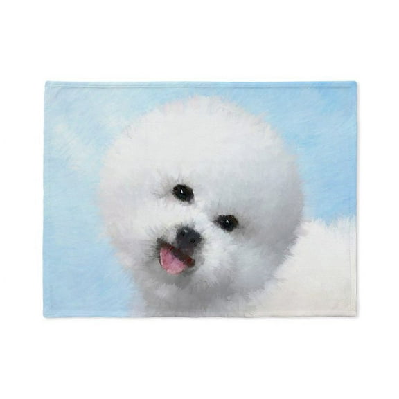 CafePress - Bichon Frise - Soft Fleece Throw Stadium Blanket, 30"x40"