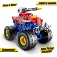 thumbnail image 2 of Metal Machines Monster Truck Wars T-Rex Vehicle, 2 of 3
