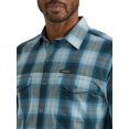 thumbnail image 3 of Wrangler® Men's Outdoor Long Sleeve Shirt with UPF 30+ Protection, Sizes S-5XL, 3 of 5