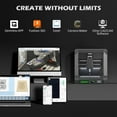 thumbnail image 6 of Genmitsu Cubiko CNC Router Machine with Enclosure, PCB Milling Machine, Smart Desktop CNC with Auto Z-Probing, WiFi & APP Supported, Great for Polishing, Drawing, Woodworking, 6 of 9