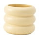 thumbnail image 5 of Soporte para brochas de maquillaje, soporte para plantas, maceta, decoración de mesa, cosmético minimalista beis 11x12cm, 5 of 9
