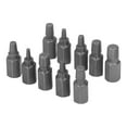 thumbnail image 1 of Damaged Screw Extractor, Hex 10Pcs Large Torsion Stud Remover  Vanadium Steel Clear Scale  For Maintenance, 1 of 8