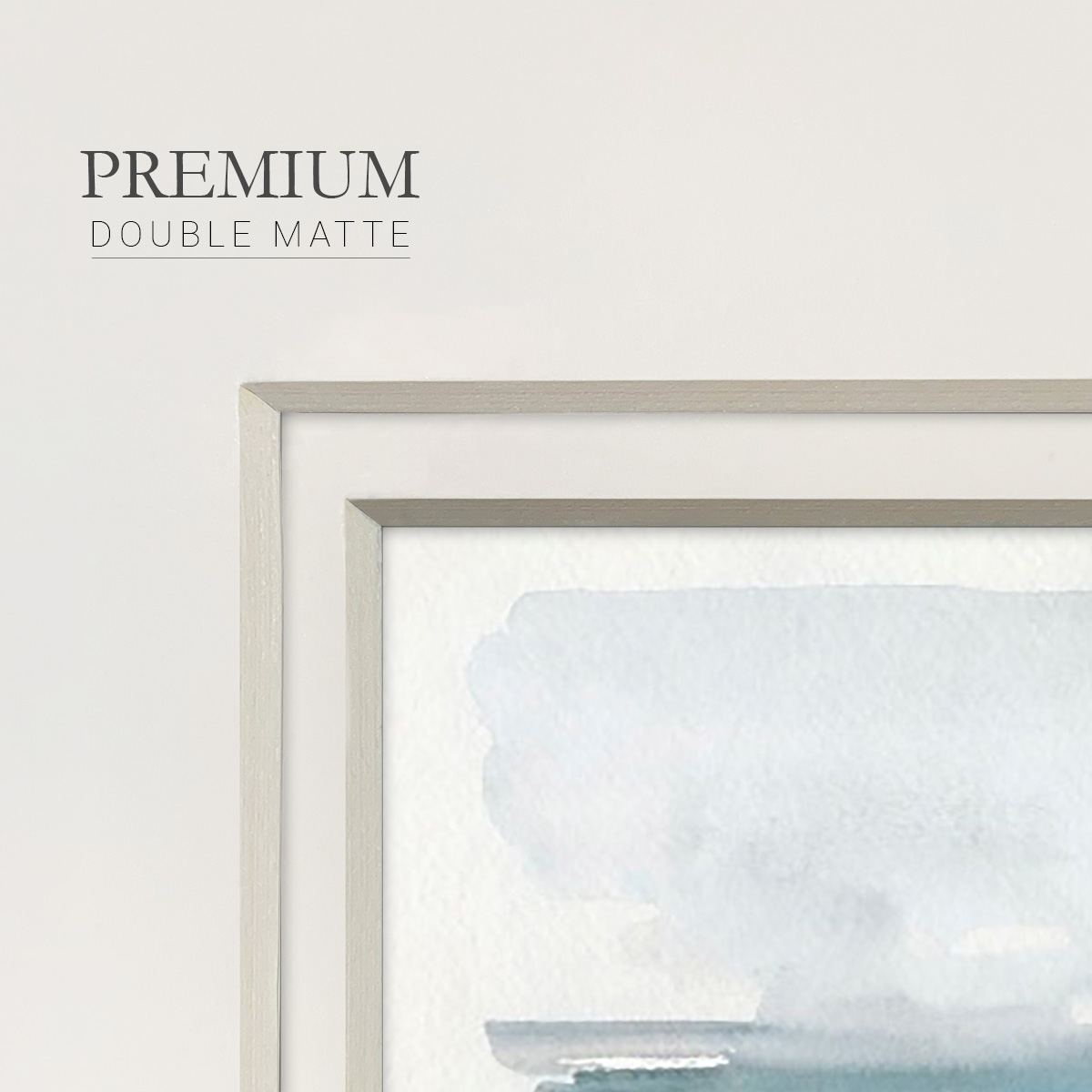 Coastline Splash IPremium Framed Print