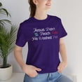 thumbnail image 3 of Jesus Didn't Teach Hate, Bella&Canvas, Cotton Short Sleeve T-Shirt,XS - 4XL, 3 of 4