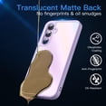 thumbnail image 5 of JETech Matte Case for Samsung Galaxy A35 5G, Frosted Translucent Back Protective Slim Phone Cover, Anti-Fingerprints (Purple), 5 of 6