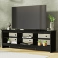thumbnail image 2 of Mueble Mesa Para Tv Rack Madesa 6 Espacios Hasta 80 Negro 02, 2 of 8