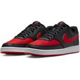 thumbnail image 2 of Men's Nike Court Vision LO NN Black/University Red-White (FJ0685 010) - 13, 2 of 5