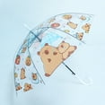 thumbnail image 3 of Automatic Open Close Auto Compact Umbrella for Rain Protections Capybara Print, 3 of 14