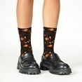 thumbnail image 4 of Fuzoiu Halloween With Pumpkins Print Kids Socks For Boys Girls,Grip Crew Socks with Non Slip,Lightweight Stretch Crew Socks,Toddlers Crew Boot Socks, 4 of 5