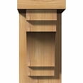 thumbnail image 2 of 5 1/2"W x 10"D x 10"H Mediterranean Smooth Corbel w/Backplate, Western Red Cedar, 2 of 9