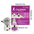 thumbnail image 2 of Cyinyin Multi-Cat Calming Pheromone Diffuser for House-Cats - Cat Pheromone Diffuser Multi Pack,  48 fl.oz 2in1 Plug-In Diffuser, Sale at Wholesale Price, Safe and Reliable for Cats(1 Box), 2 of 10