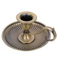thumbnail image 4 of Retro Metal Taper Candle Holder Vintage Candlestick Holder Table Candle Holder, 4 of 9