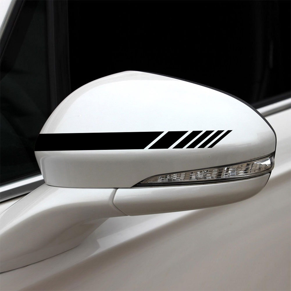 Binpure Car Sport Racing Stripes, Universal Self-adhesive Graphic Door  Panel Decals and Stickers