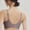 A1_Coffee, variant on Push-Up Lift Bust Shaping Bra Plus Size Wireless Bralette Seamless Jelly Bra Plus Size Supportive Bras Full Coverage Comfortable No Underwire Tshirt Bras Seamless Lifting Underwear Black L
