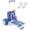 Blue&White, variant on Sekey 12" Beach Wagon – Heavy Duty Sand Cart, Foldable for Camping