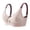 Beige, variant on Women Nursing Bra No Underwire - Maternity Underwear, Thin Open Button Design, Nylon/Spandex, Sizes 34-42, Comfortable for Daily Use