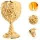 thumbnail image 4 of Copa de cáliz vintage Copa de comunión gótica Copa de bebida Cáliz de latón chapado en oro Copa de vino real medieval renacentista Copa de cáliz romano Copa de cáliz de boda de Navidad, 4 of 4