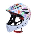 thumbnail image 1 of Casco de bicicleta para niños con casco ligero para monopatín, casco de bicicleta elegante y transpirable Graffiti, 1 of 8