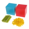thumbnail image 2 of Regalos Educativos Para Niños Pequeños Cubo De Enlace Matemático Con Iniciador De Ayudas Matemáticas De Base Diez Sunnimix Cubos de conteo de enlaces matemáticos, 2 of 8