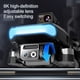 thumbnail image 5 of Pisexur Electronics para hombres, dron FPV con wifi de 2.4G y cámara 4K para adultos, cuadricóptero RC con retorno automático, función de seguimiento, motor sin escobillas, vuelo, ruta, retención de, 5 of 9