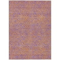 thumbnail image 2 of Addison Rugs Chantille Indoor/Outdoor Transitional Swirls Purple Washable Rectangle Rug, 9' x 12', 2 of 6