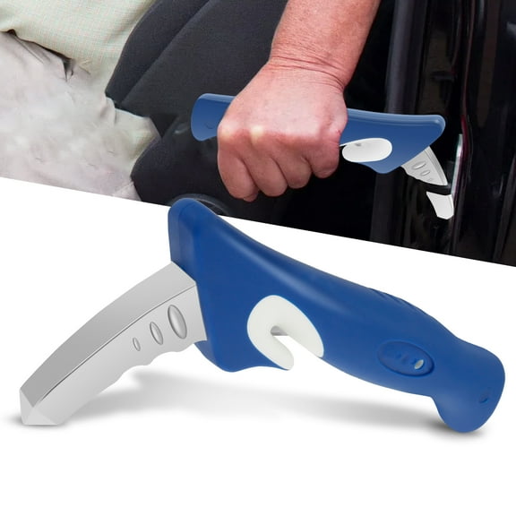 Car Door Assist Handle Multifunction Vehicle Support Handles Seatbelt Cutter Window Breaker Portable Aluminium Automotive Car Handle Assist for Elderly and Car Emergency Tool