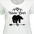 thumbnail image 4 of Inktastic Nana Bear Grandma Women's Plus Size T-Shirt, 4 of 5