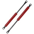 thumbnail image 1 of Unique Bargains 250mm/9.84 Pouces Vérins à Gaz Ressorts à Gaz 200N Acier au Carbone Rouge 2 Pcs Couvercle de Boîte à Outils de Voiture RV Boîte de Rangement Couvercle de Porte d'Armoire, 1 of 7