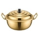 thumbnail image 3 of Cacerola de acero inoxidable con tapa, estilo coreano, para fideos ramen con dos asas, 3 of 8