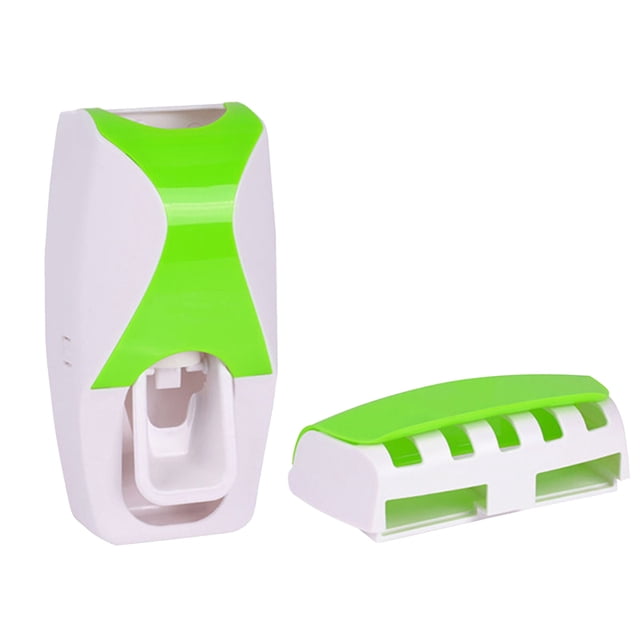 Agiferg Creative Toothpaste Squeezer, Lazy Toothpaste Dispenser With Toothbrush Holder