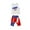 WH1, variant on Mercatoo Toddler Boys Girls 4th Of July Clothes Sleeveless Vest Tops USA Flag Print Shorts 2Pcs Outfits Set