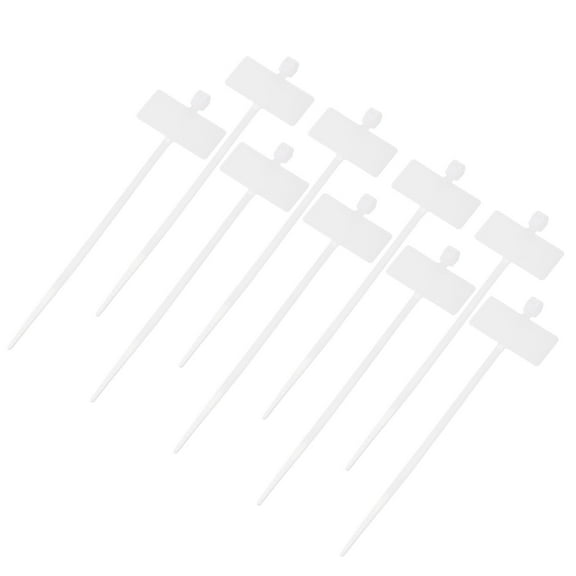Uxcell 250pcs Marker Cable Zip Ties, 4 Inch Self-Locking Nylon Label Tags Zip Tie Wraps Ties Wire, White