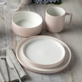 thumbnail image 7 of Noritake ColorTex Stone Blush Set of 4 Stax Salad Plates, 7 of 7