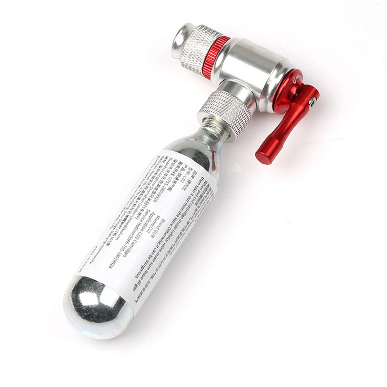 Bike Tool CO2 Inflator Quick & Easy Bicycle Tire Pump for Road and Mountain Bikes Presta and Schrader Valve Compatible