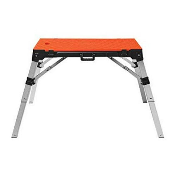 Disston 30140 4 in 1 Portable Workbench, Orange