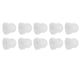 thumbnail image 4 of Amplificador auditivo Cúpulas para tapones para los oídos amplificador auditivo de silicona antiestática de doble capa Puntas para los oídos Lavable Cómodo Transparente para ANGGREK  Otros, 4 of 8