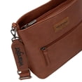 thumbnail image 6 of Wrangler Crossbody Bags for Women Lightweight Handbags and Purses Travel Shoulder Purse, Brown, 6 of 7