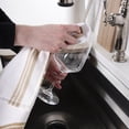 thumbnail image 5 of All-Clad Dual-Purpose Cotton Kitchen Towels, 3-Pack, Cappuccino, 5 of 7