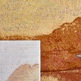 thumbnail image 6 of SAFAVIEH Art Studio Carson Abstract Area Rug, Ivory/Rust, 3' x 5', 6 of 8