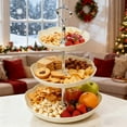 thumbnail image 5 of Cheapark Three-Tier Plastic Fruit Tray - Durable Design for Living Rooms, Weddings & Christmas, Holds Desserts & Candy, Festive Serving Rack, 5 of 6